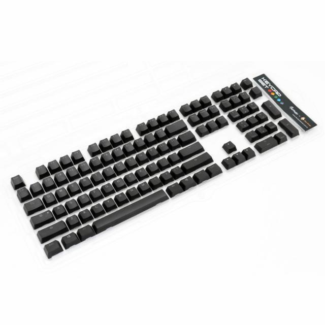 Ducky 104 Key PBT Keycaps - Black - أكسسوار لوحة مفاتيح
